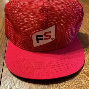 FS Farmer Trucker Hat Snapback Feed and Supply Vintage